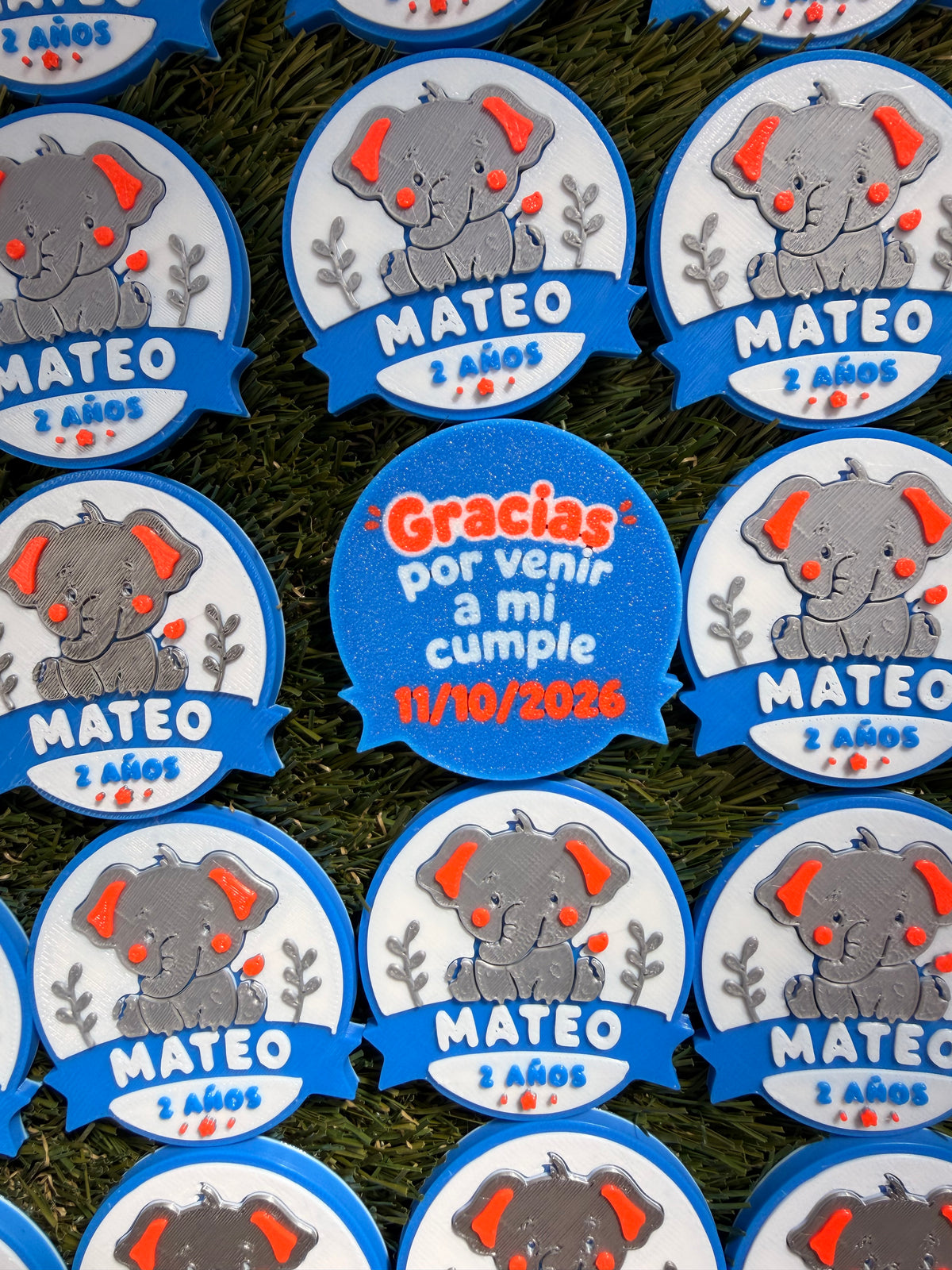 Imanes personalizados - Elefante