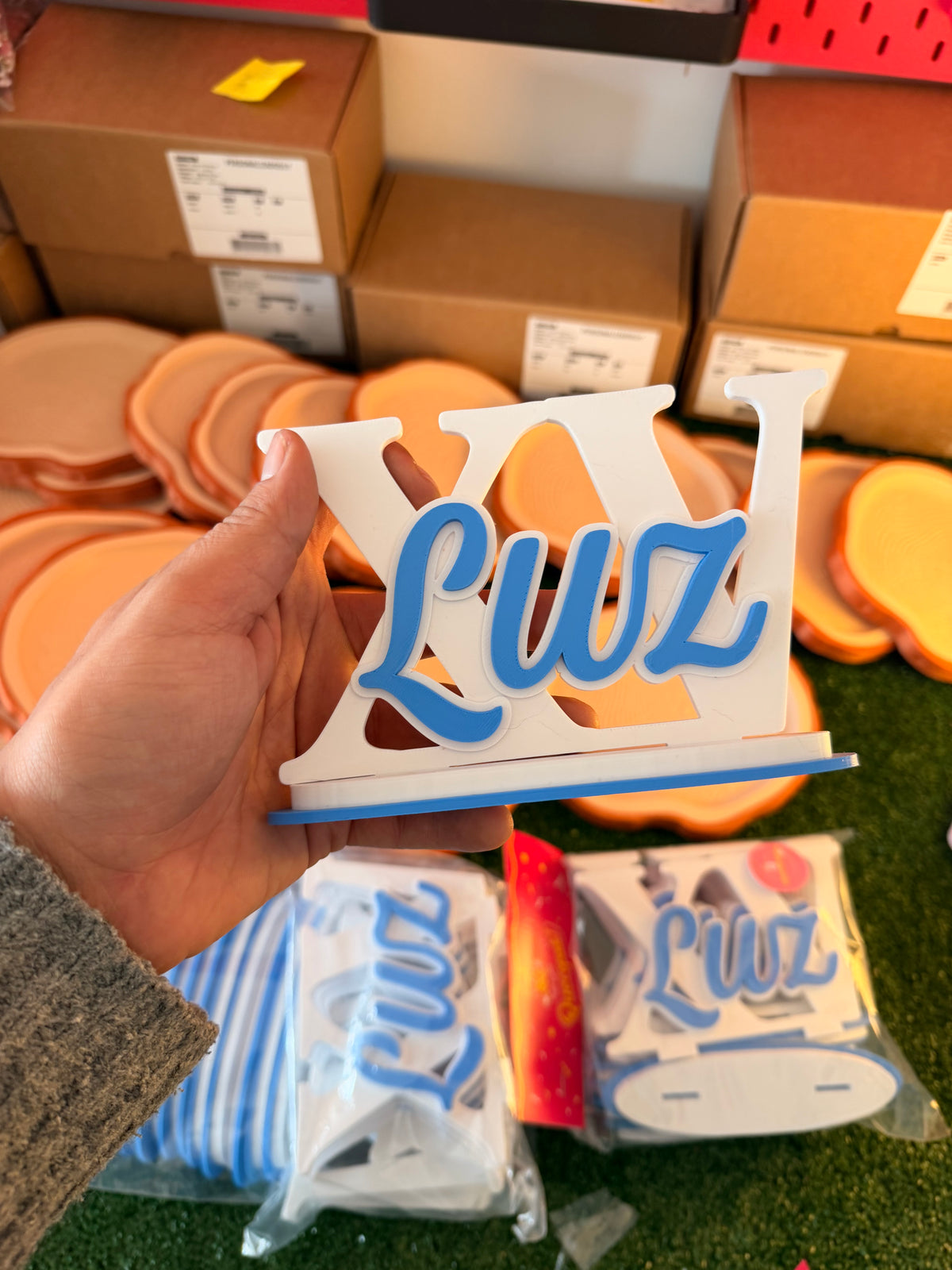 Base para Centro de Mesa - Tronco