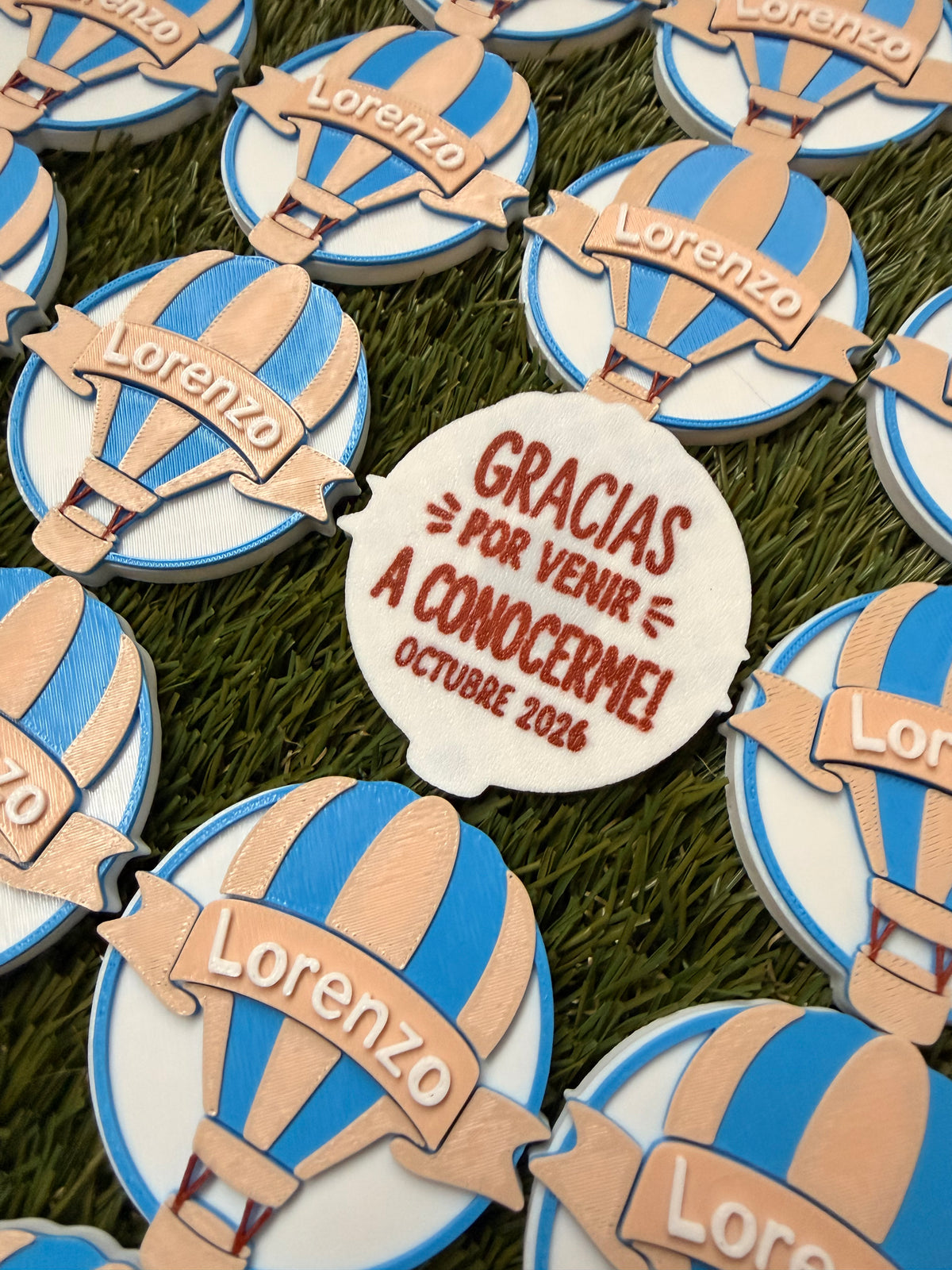 Imanes personalizados - Globo Aerostático Solo