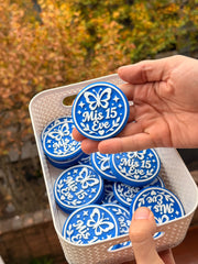 Imanes personalizados - Mariposa con estrellitas