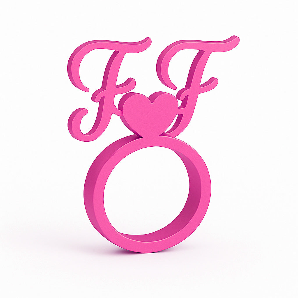 “Iniciales que Unen” – Servilletero de Boda Personalizado