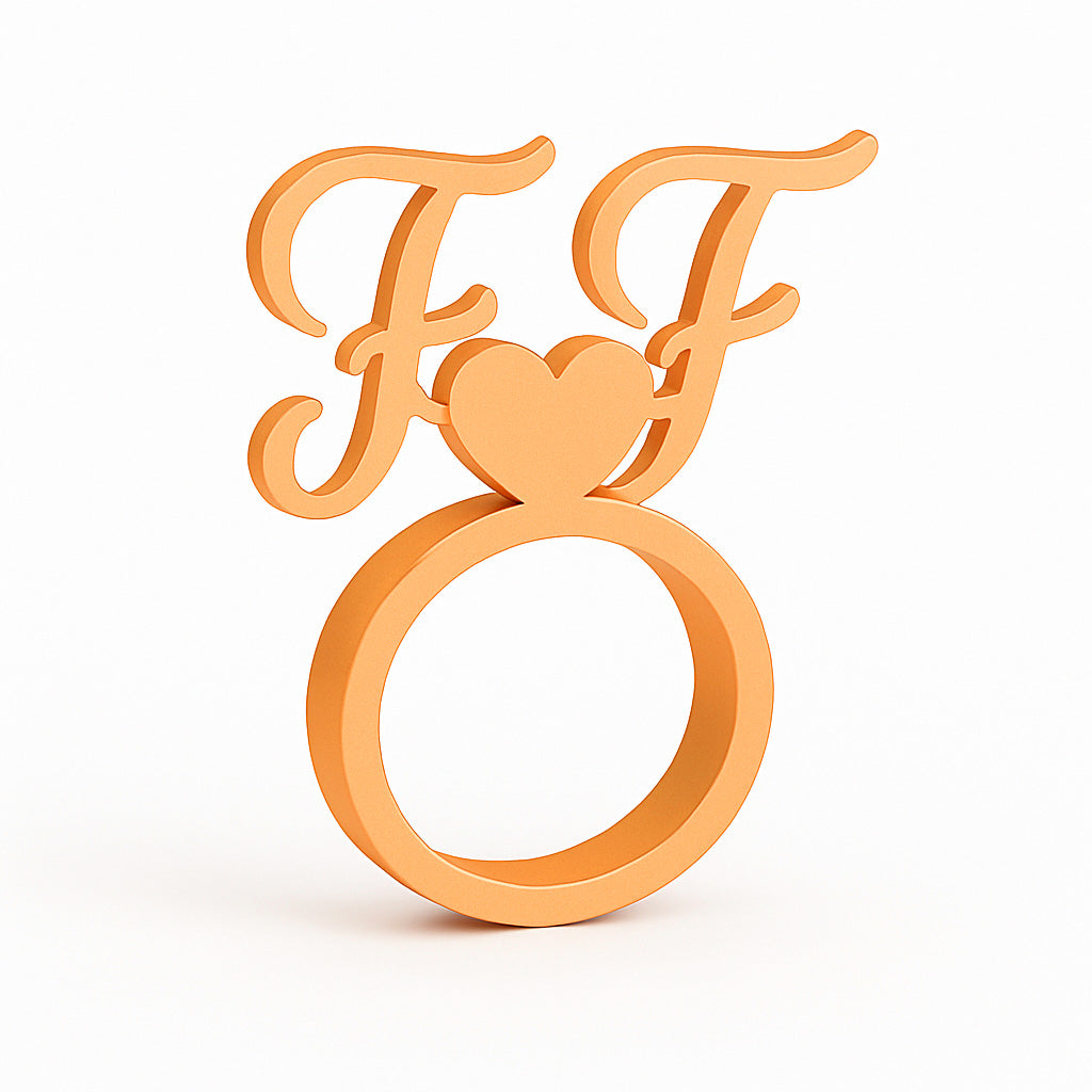 “Iniciales que Unen” – Servilletero de Boda Personalizado