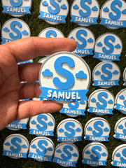 Imanes personalizados - Inicial y nombre