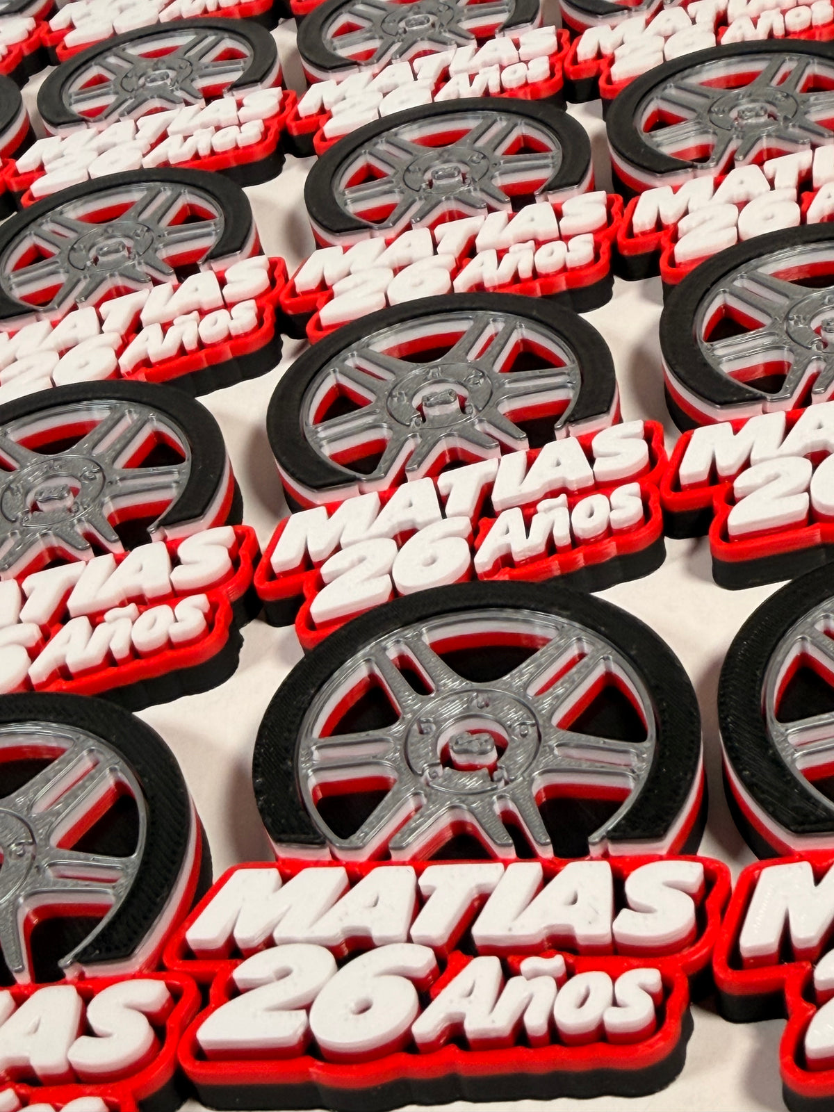 Imanes personalizados - Rueda