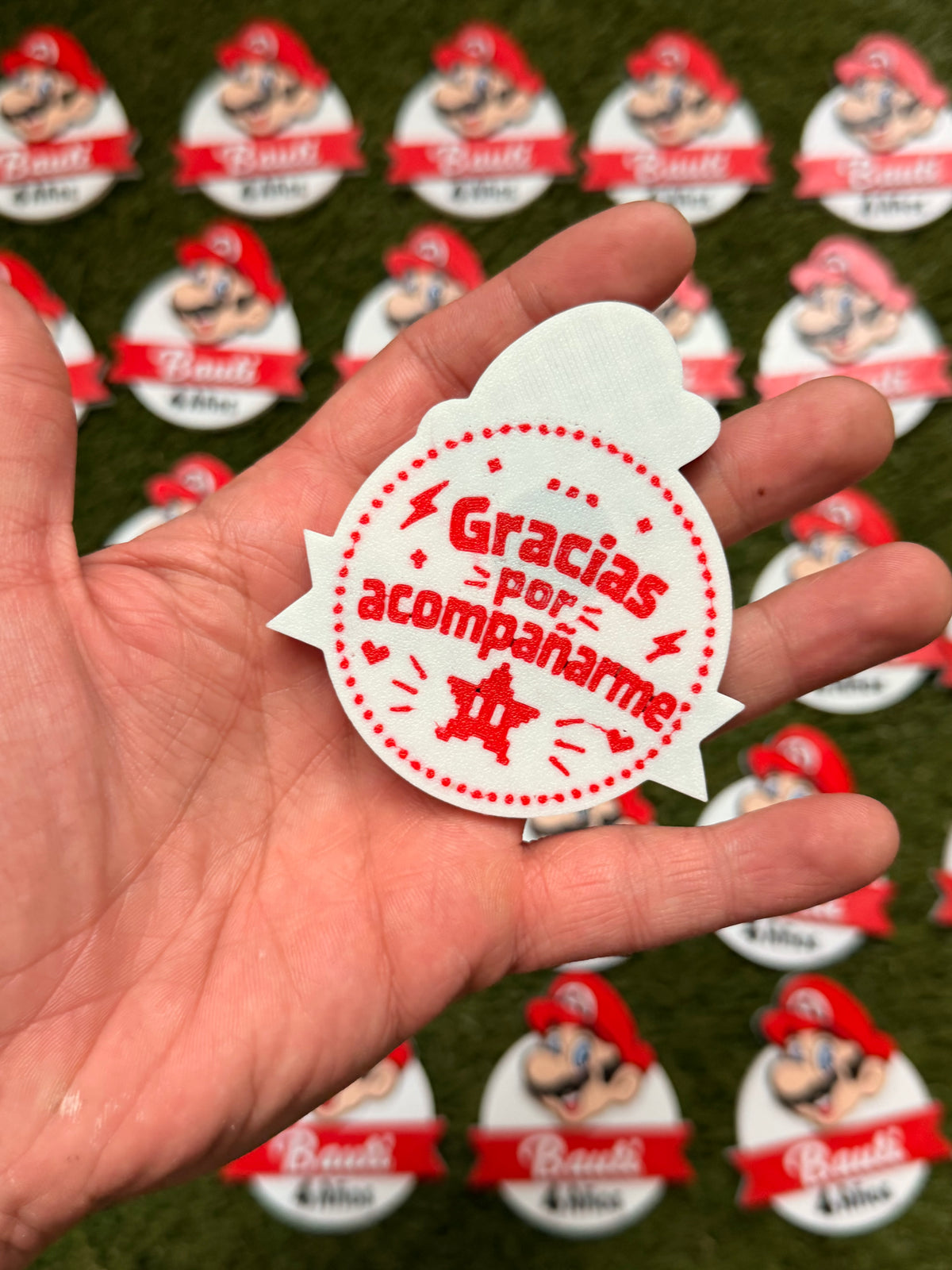 Imanes personalizados - Mario