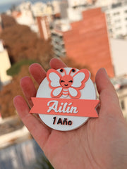 Imanes personalizados - Mariposa
