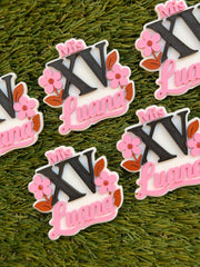 Imanes personalizados - Floral 15