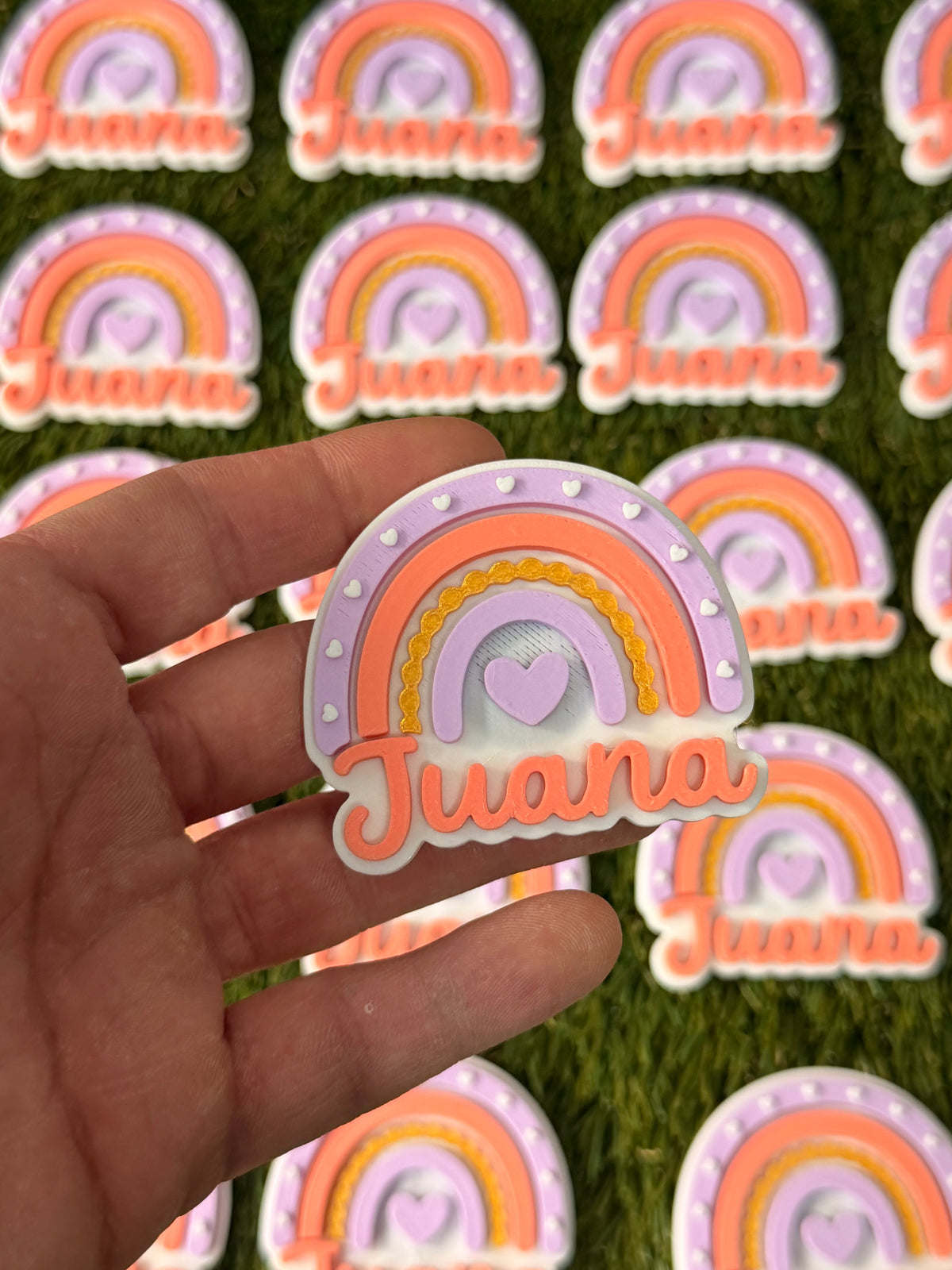 Imanes personalizados - Arcoíris