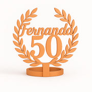 “Celebrando en Grande” – Servilletero de Cumpleaños con Nombre y Edad