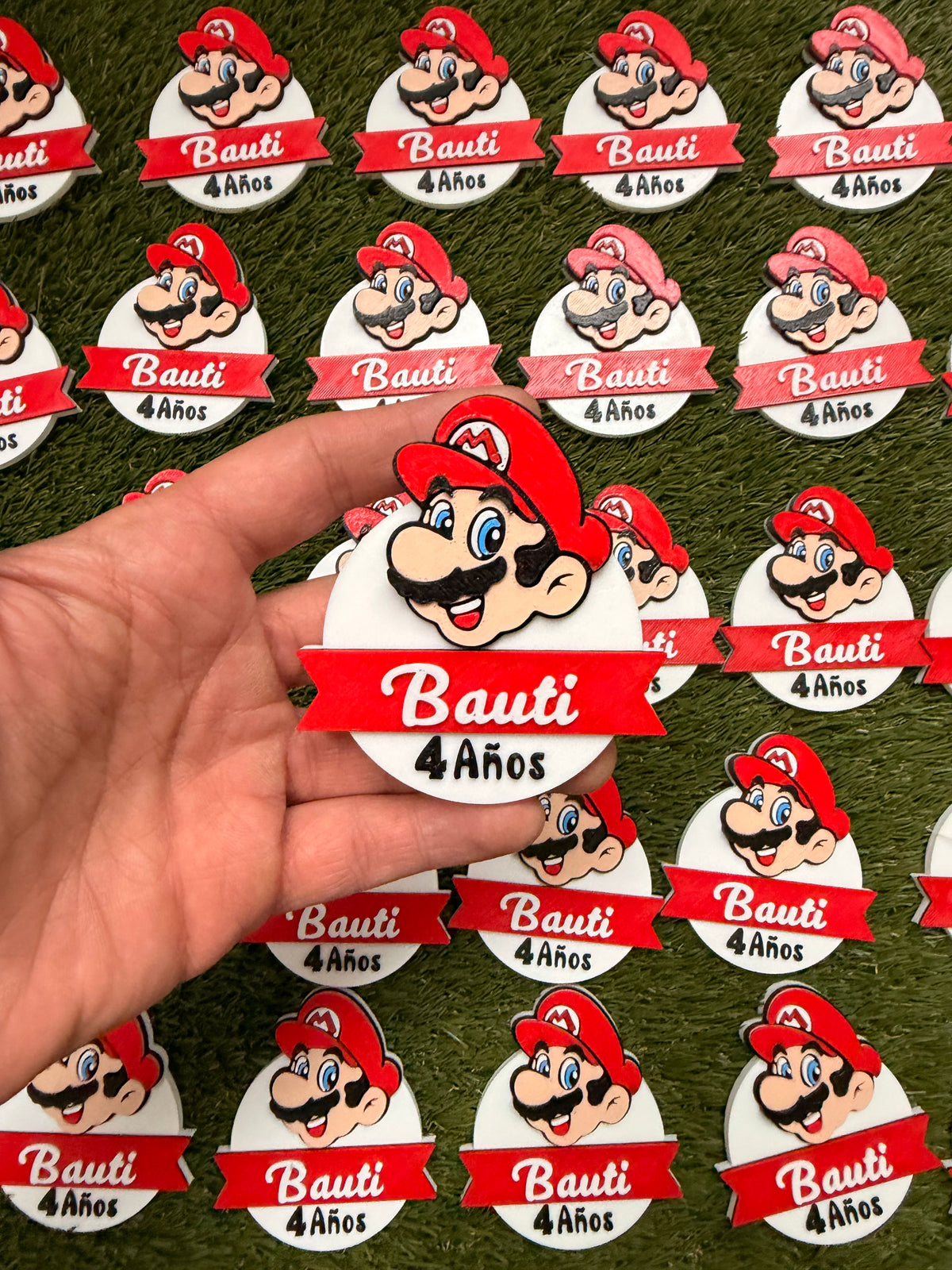 Imanes personalizados - Mario
