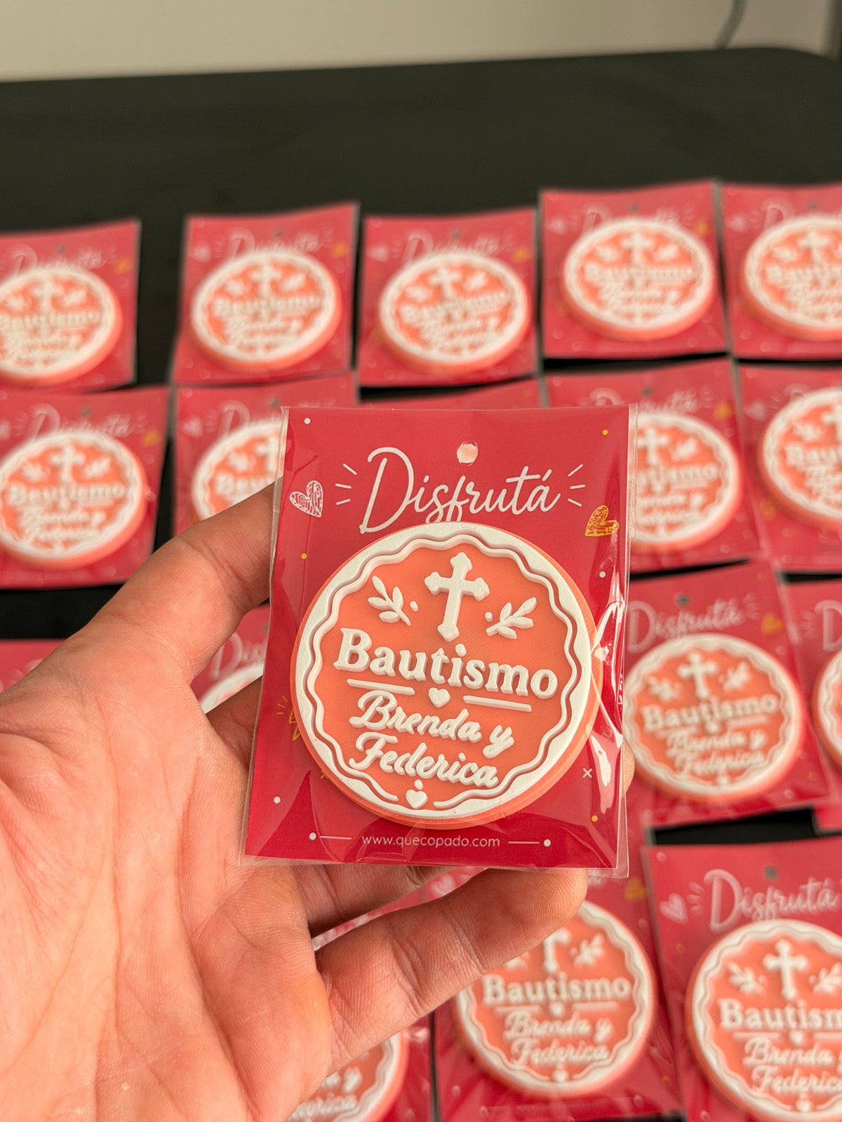 Imanes personalizados - Bautismo