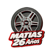 Imanes personalizados - Rueda