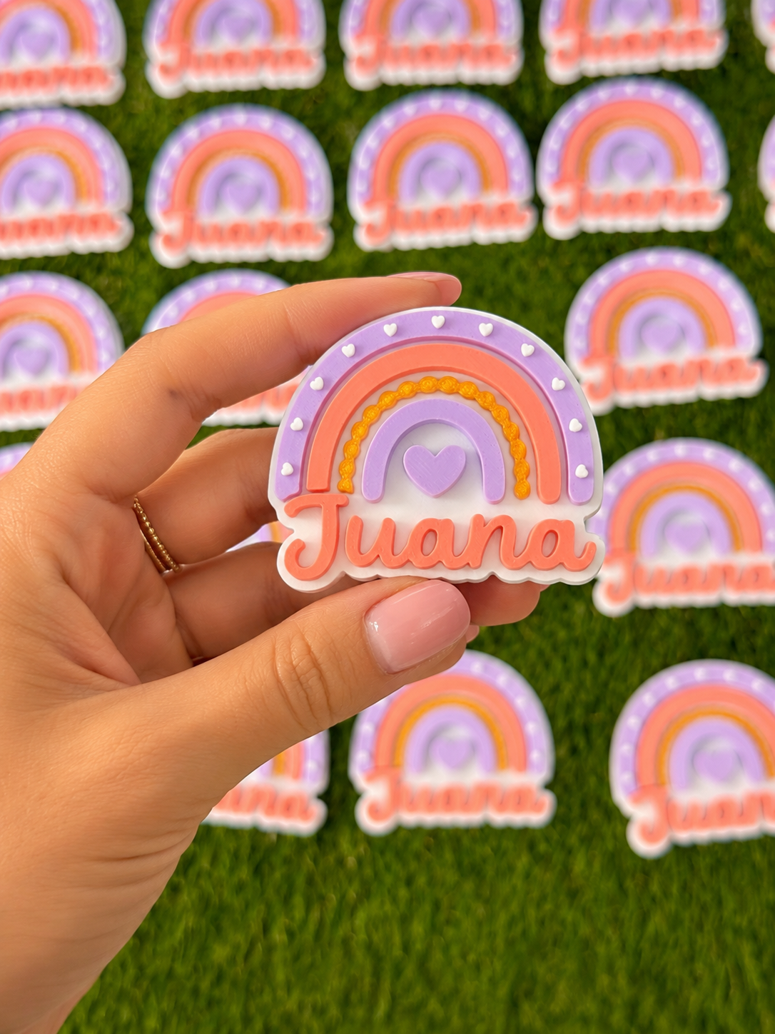 Imanes personalizados - Arcoíris