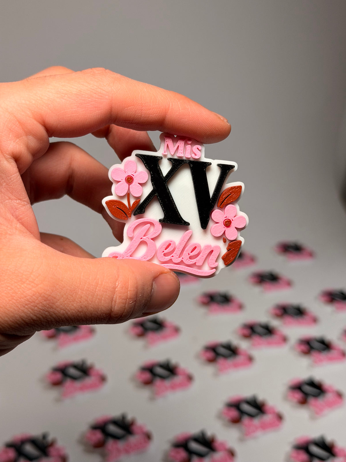 Imanes personalizados - Floral 15
