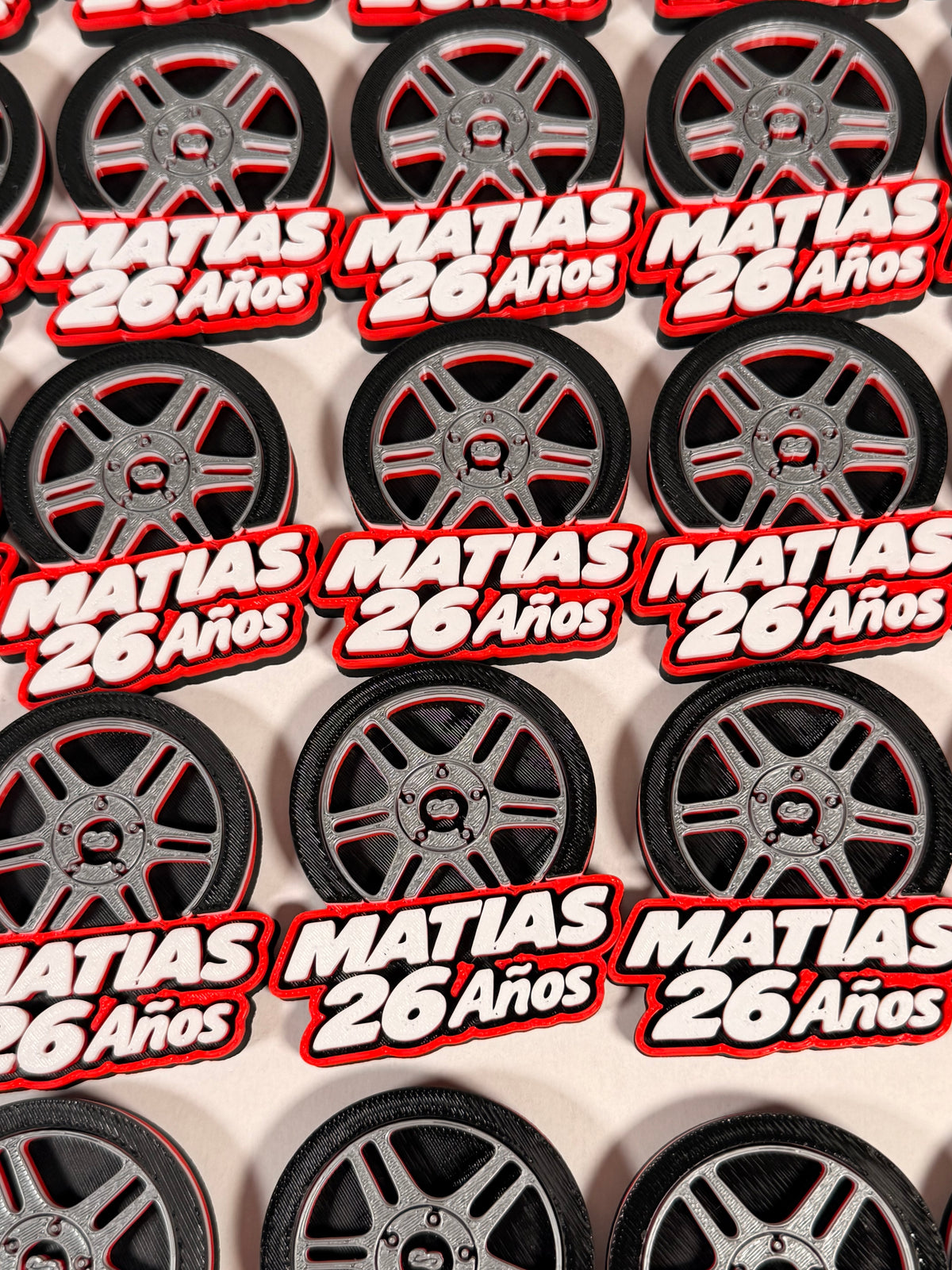 Imanes personalizados - Rueda