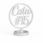 “Dulce Quince” – Servilletero con Nombre y #15