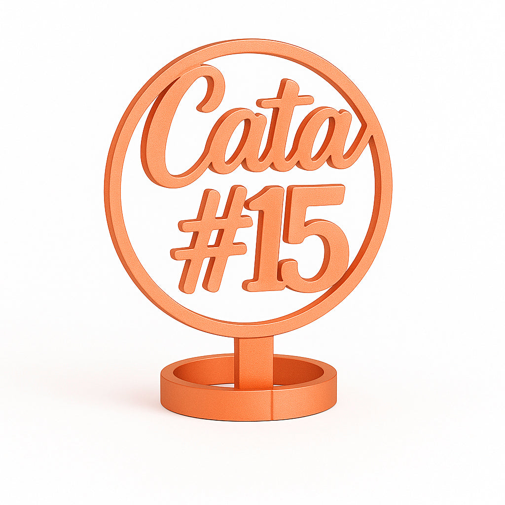 “Dulce Quince” – Servilletero con Nombre y #15
