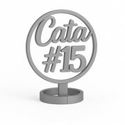 “Dulce Quince” – Servilletero con Nombre y #15