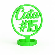 “Dulce Quince” – Servilletero con Nombre y #15