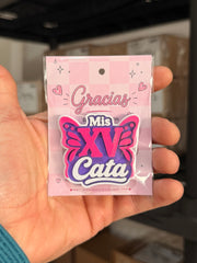 Imanes personalizados - Butterfly 15