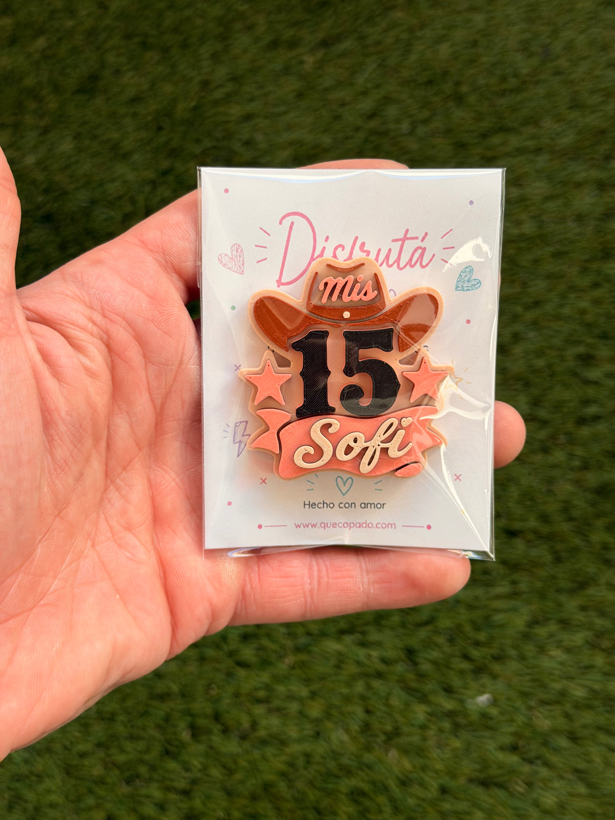 Imanes personalizados - Cowgirl