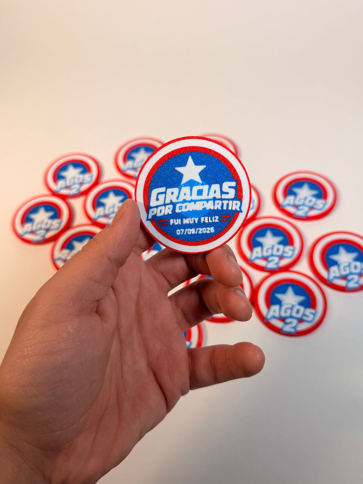 Imanes personalizados - Capitán América