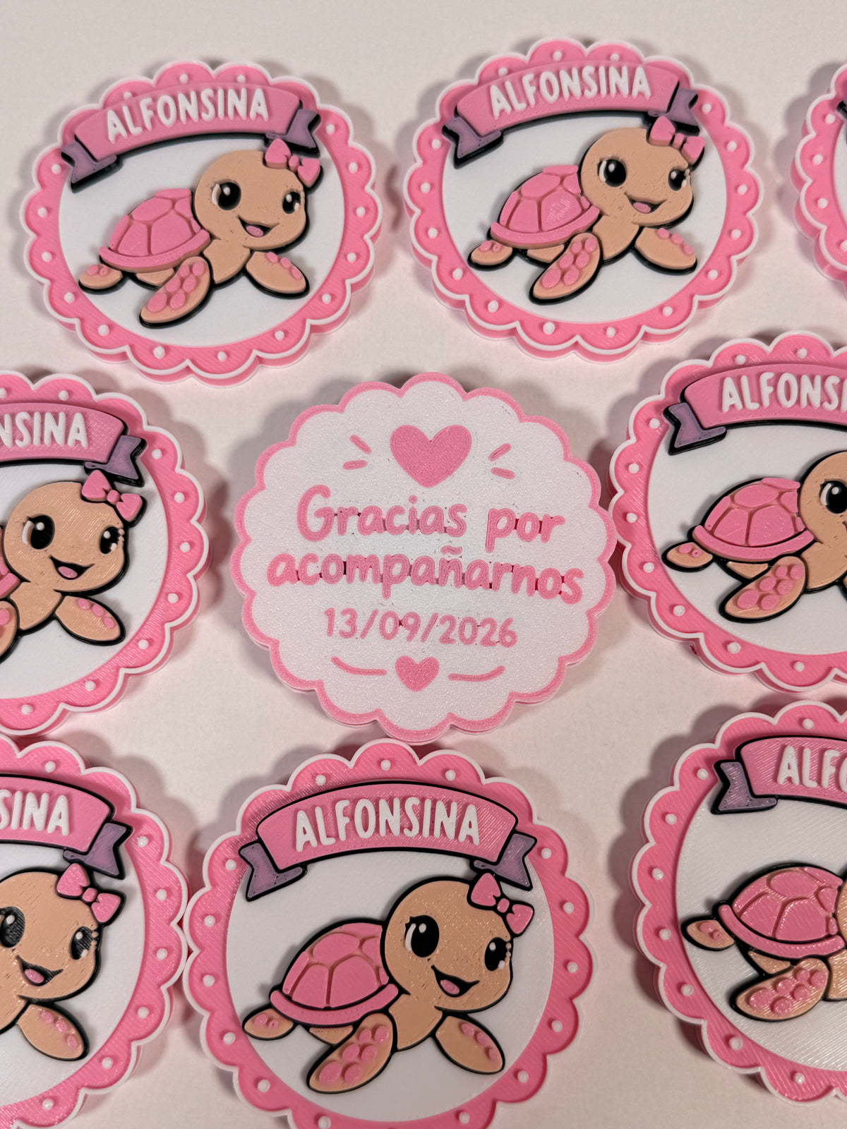 Imanes personalizados - Tortuguita