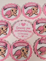 Imanes personalizados - Tortuguita