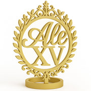 “Elegancia XV” – Servilletero Formal con Nombre - Surtido
