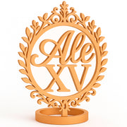 “Elegancia XV” – Servilletero Formal con Nombre