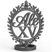 “Elegancia XV” – Servilletero Formal con Nombre