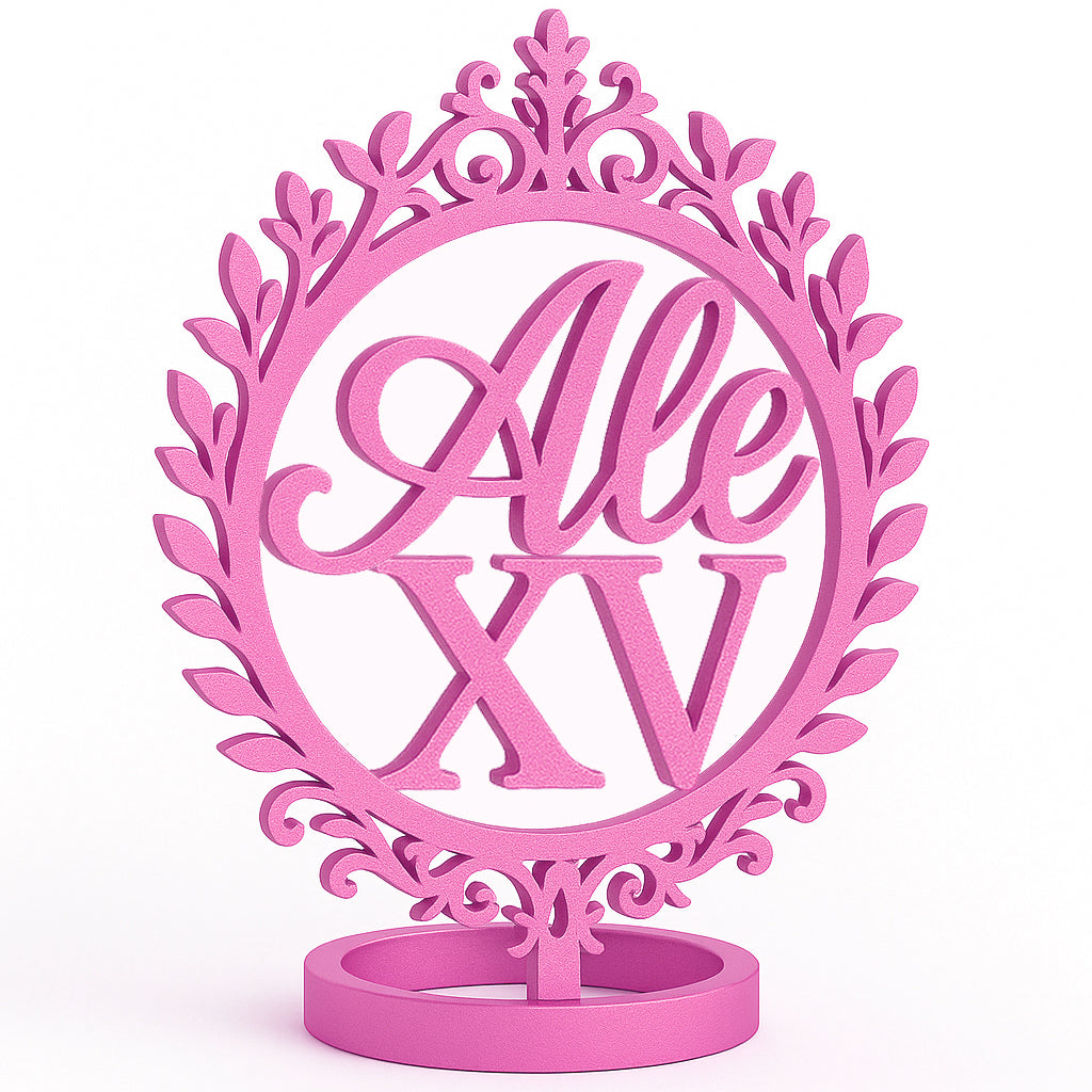 “Elegancia XV” – Servilletero Formal con Nombre