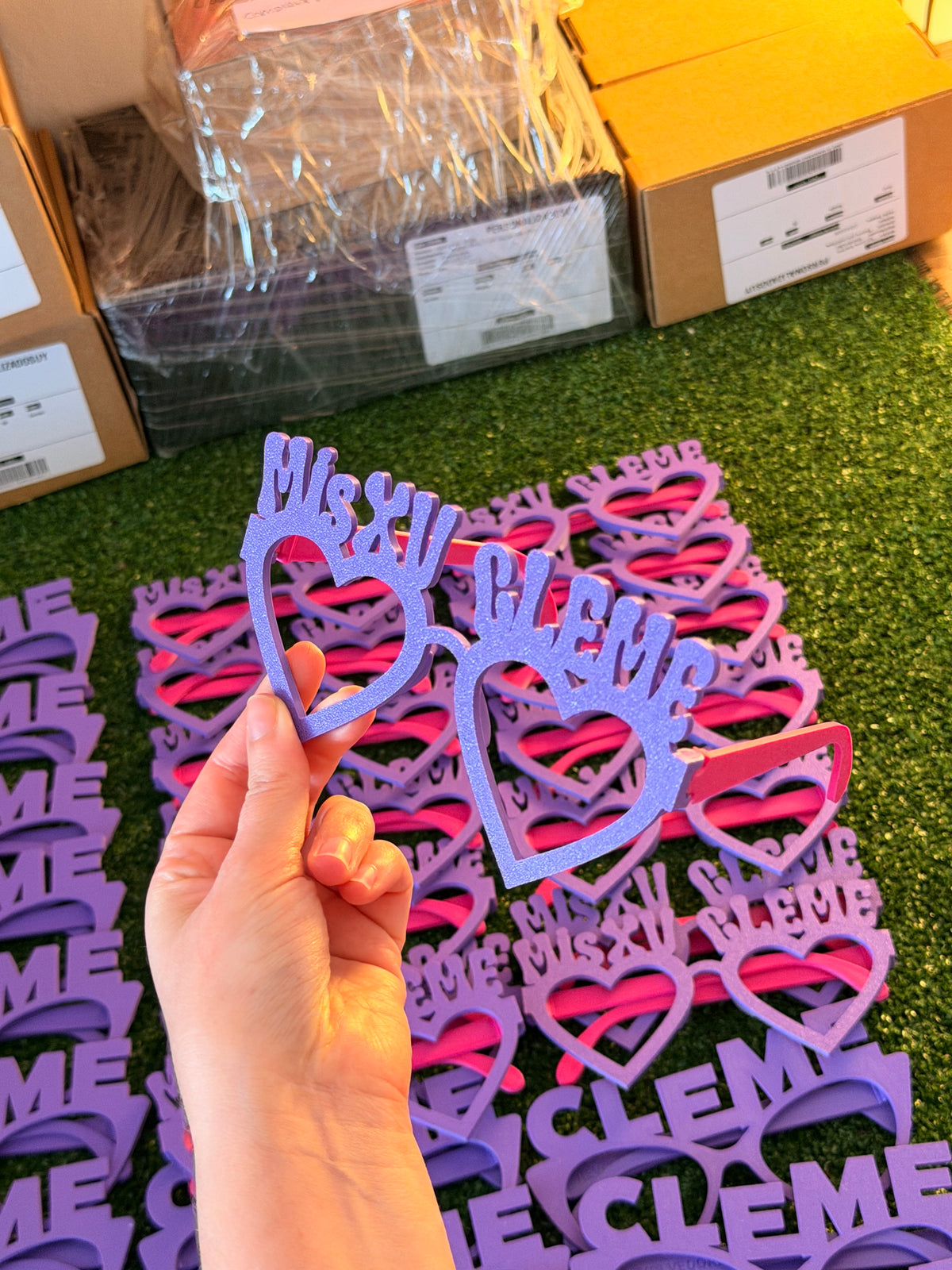 Lentes personalizados Amor