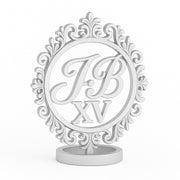 “Iniciales de Quince” – Servilletero con Iniciales y XV