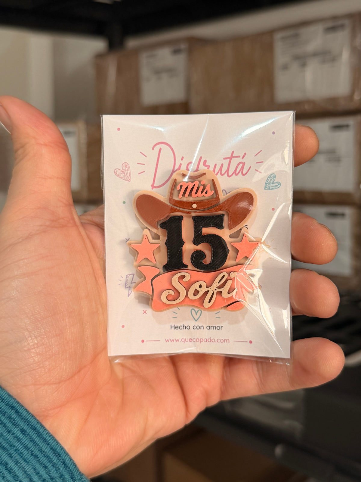 Imanes personalizados - Cowgirl