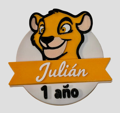 Imanes personalizados - Simba