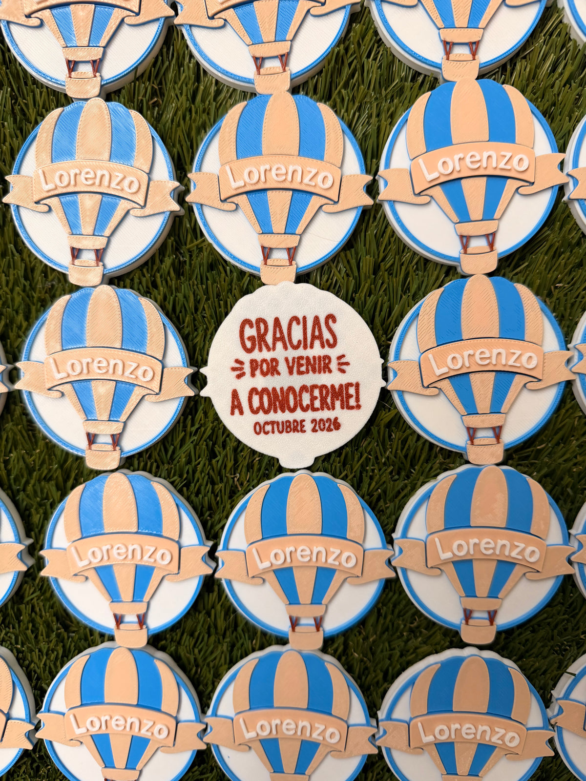 Imanes personalizados - Globo Aerostático Solo