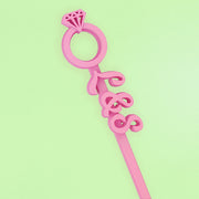Revolvedores de trago Personalizados de Boda Iniciales - Infinity Ring