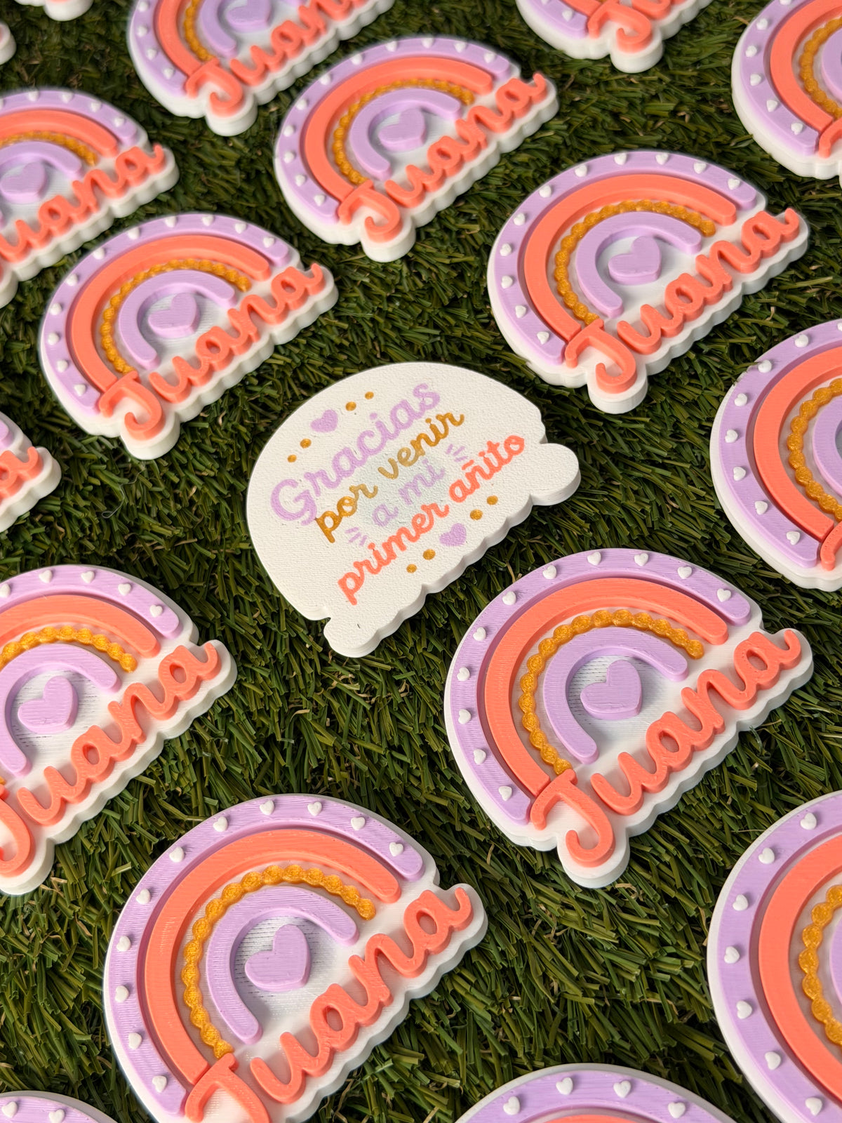 Imanes personalizados - Arcoíris