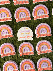 Imanes personalizados - Arcoíris