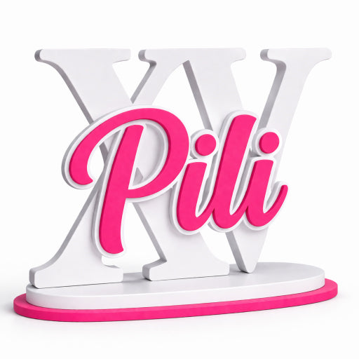 Centro de Mesa Personalizado – Mis XV