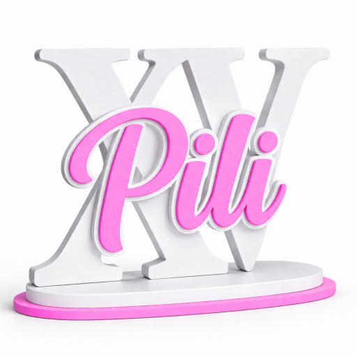 Centro de Mesa Personalizado – Mis XV