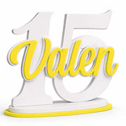 Centro de Mesa Personalizado – Mis 15