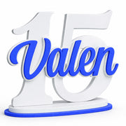 Centro de Mesa Personalizado – Mis 15