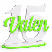 Centro de Mesa Personalizado – Mis 15
