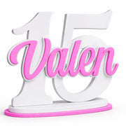 Centro de Mesa Personalizado – Mis 15