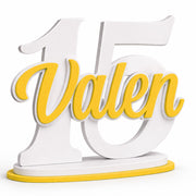 Centro de Mesa Personalizado – Mis 15