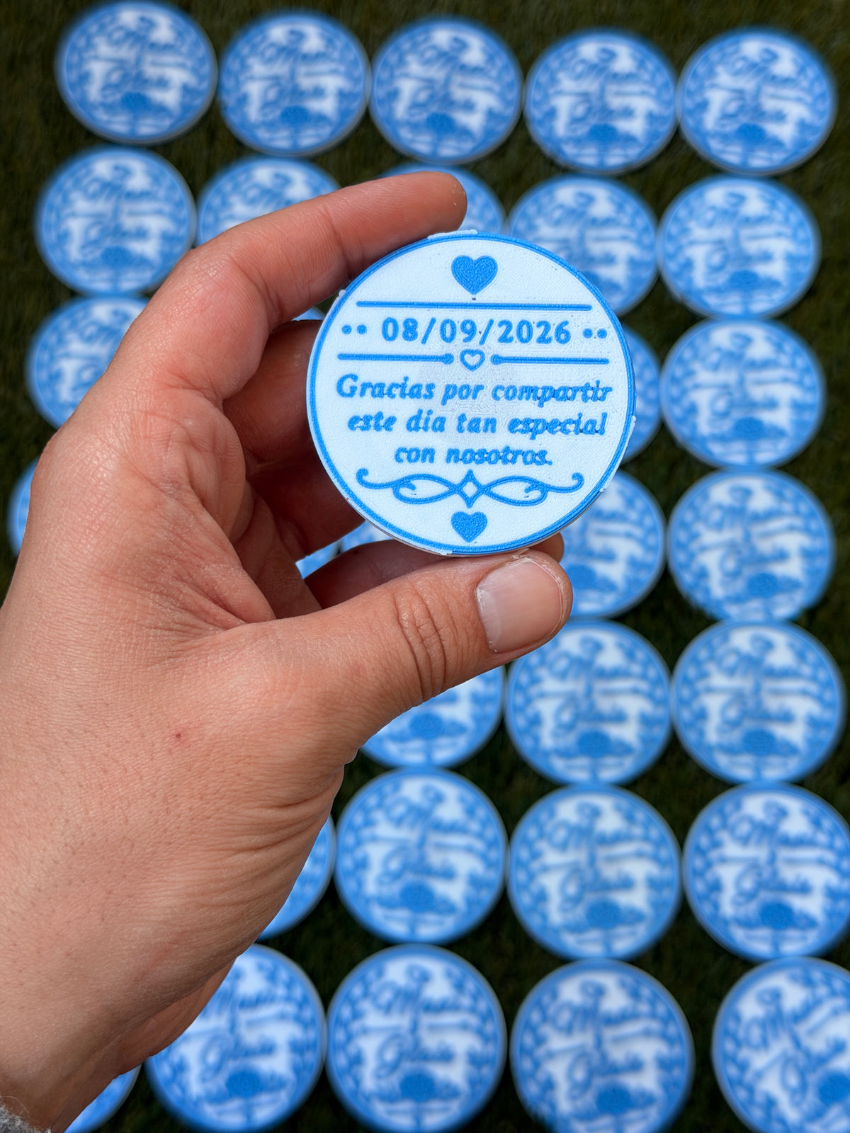 Imanes personalizados - Recién Casados