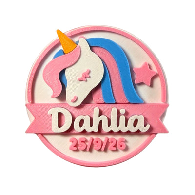 Imanes personalizados - Unicornio
