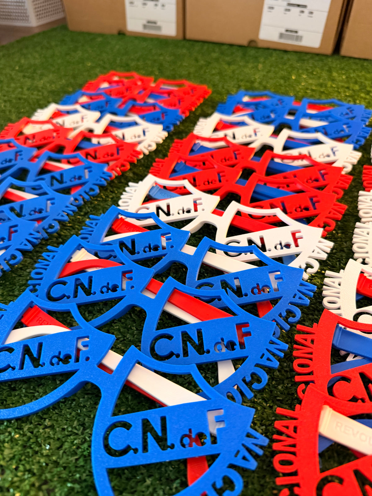 Lentes Personalizados de Cotillon "Nacional"